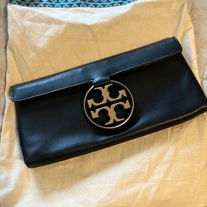 Brand new, never used Tory Burch Miller clutch
